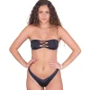 Hot Solid New Geometric Bandeau Top | Gone Bananas Beachwear | San Diego, CA | Bandeau Top