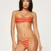 Sale Sunset Stripe Bekah Top Bandeau Top