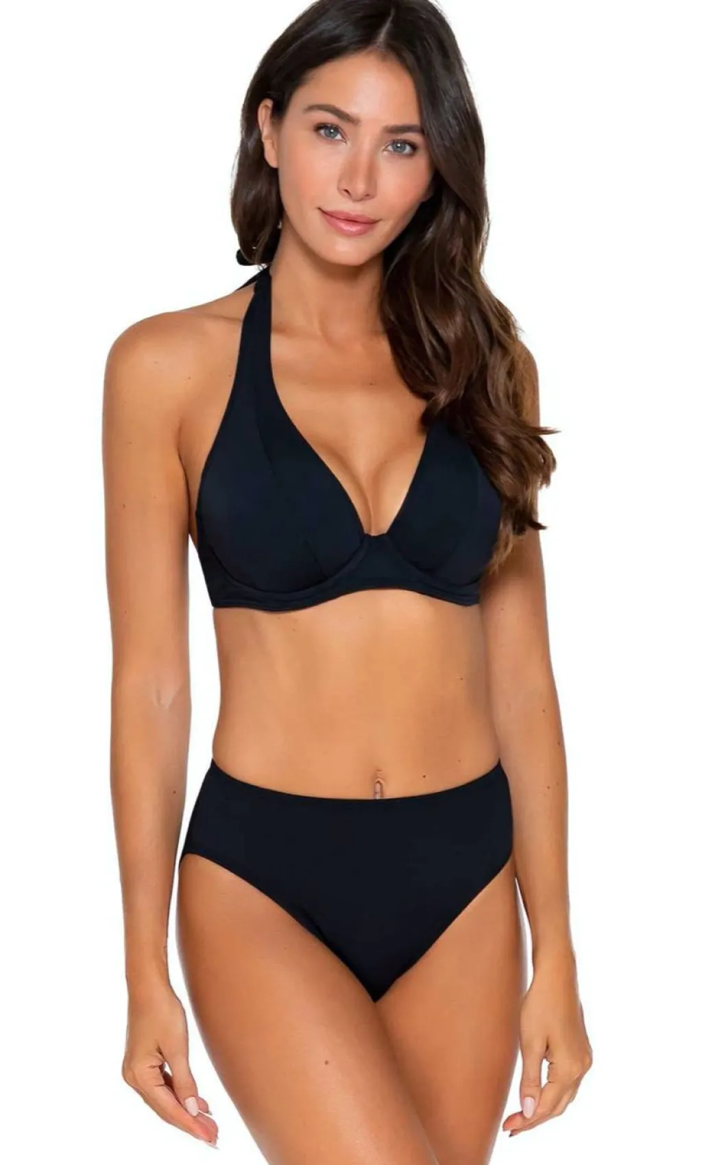 sunsets_solids_muse_under_0.webp Best Solids Muse Underwire Halter Top at Gone Bananas Beachwear, SD Cup Size Top