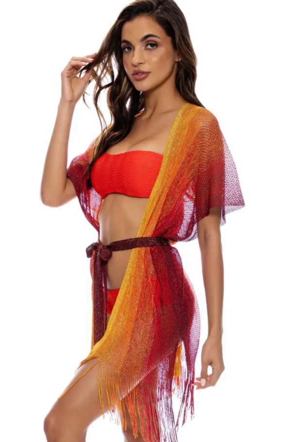 Best Sunshine Addict Short Caftan | Gone Bananas Beachwear | San Diego Cover Ups