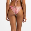 Hot Tiger Tan Popstar Linked To You Skimpy Bottom Ruched Bottom | Minimal Coverage Bottom