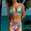 Fashion Drawstring Keyhole Bralette Top Bralette Top