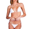 Online Cotton Chain Bikini Top Triangle Top