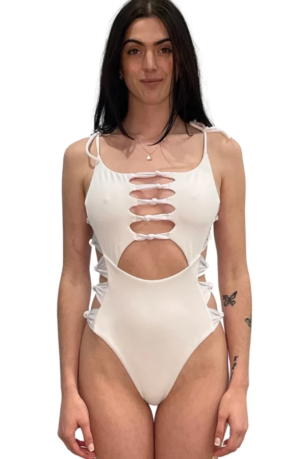 New Gem One Piece | Gone Bananas Beachwear | San Diego | Swimwear High Leg One Pieces
